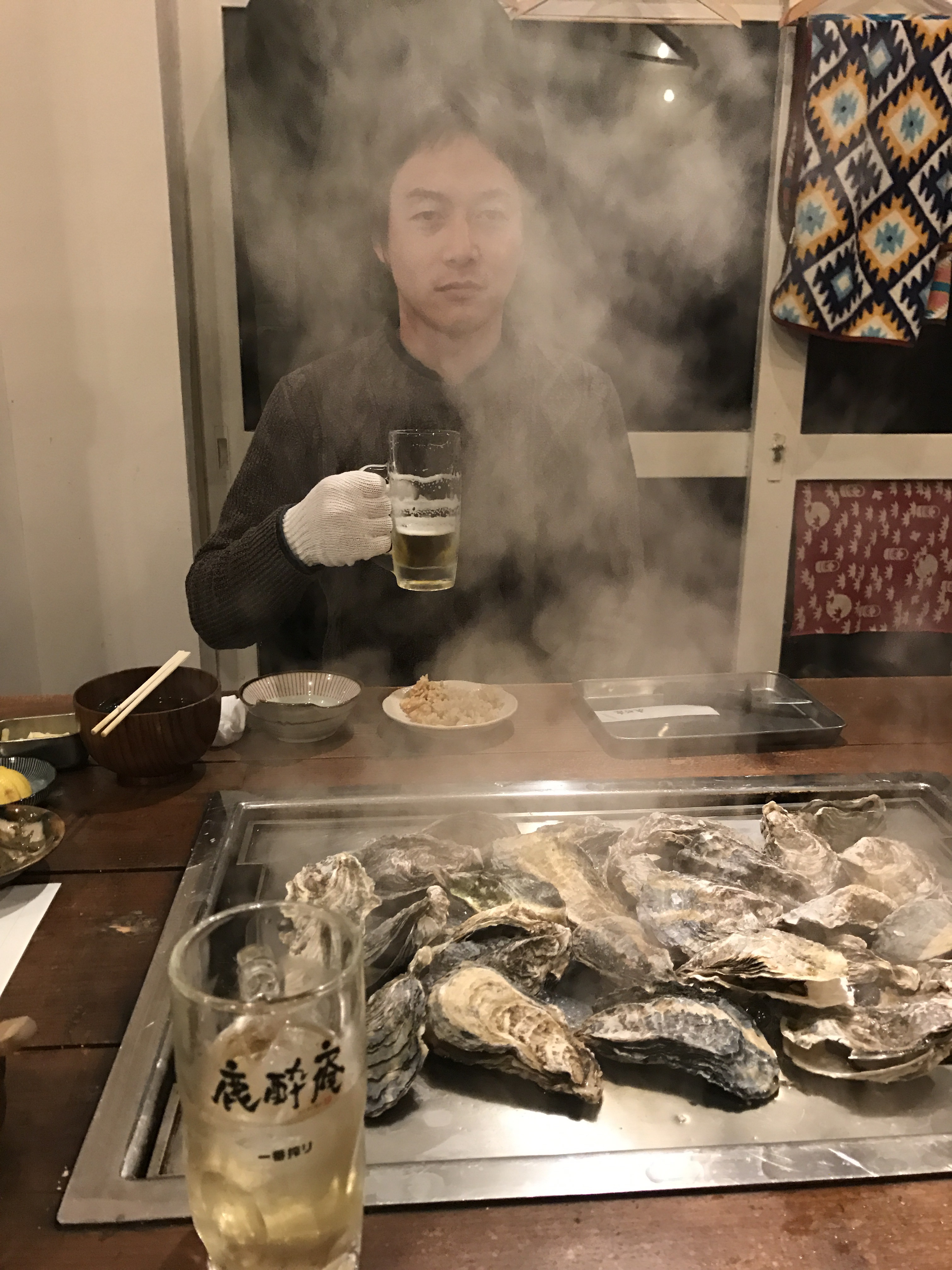 牡蛎焼き鹿酔庵