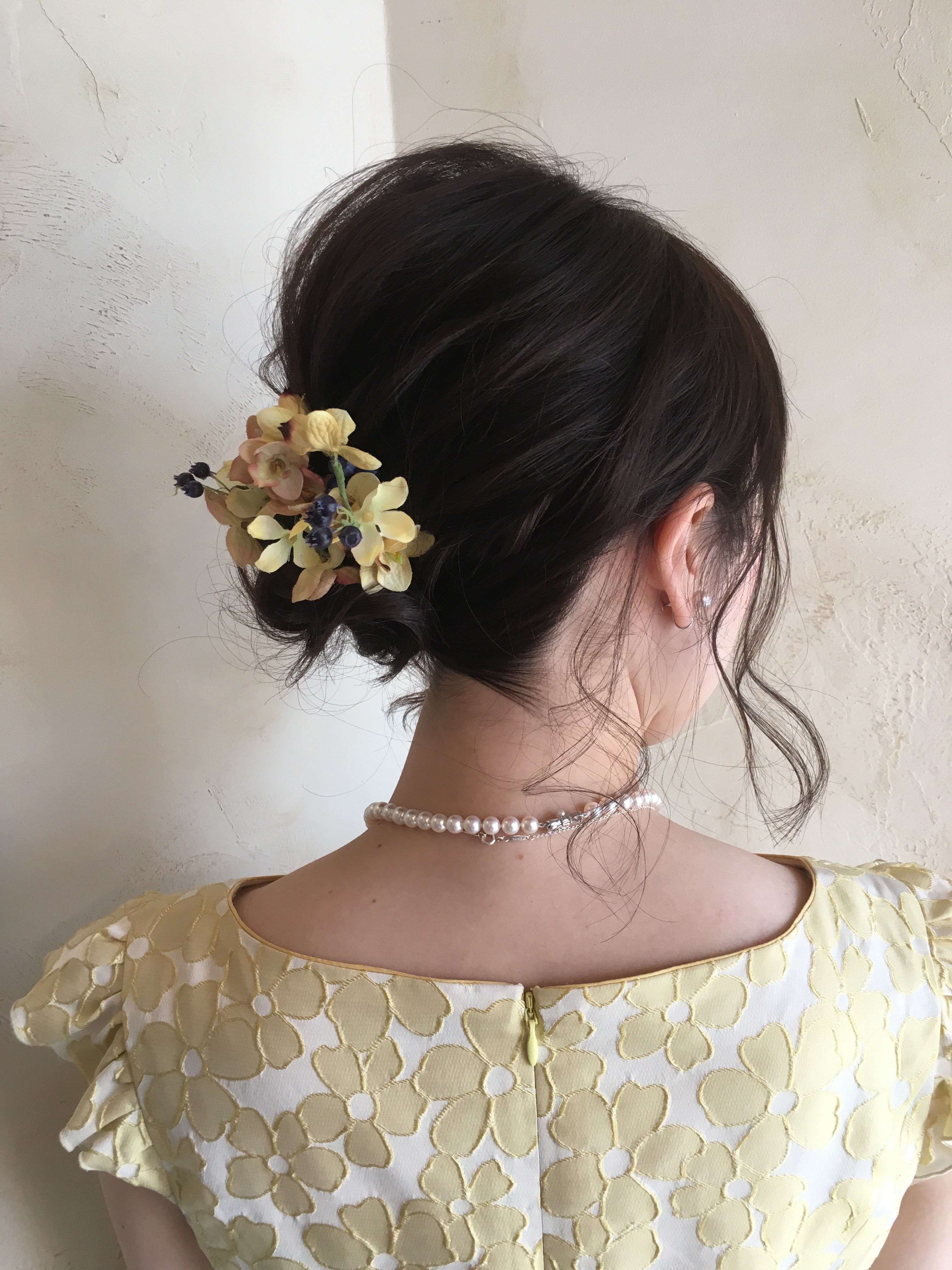 結婚式のヘアアレンジ