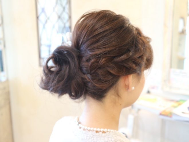 ヘアアレンジ,結婚式