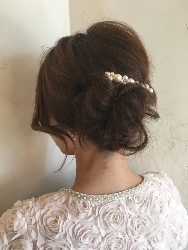 結婚式,ヘアアレンジ