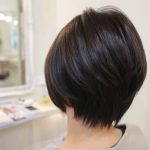 ショートヘアは後頭部のシルエットが大切