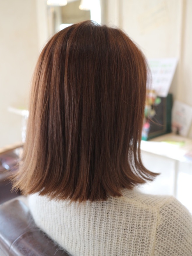 最新のHDミディアム ボブ ストレート 切りっぱなし 自由 髪型 コレクション