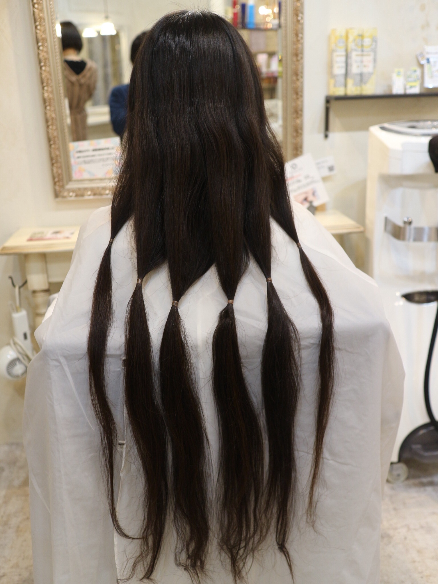 ヘアドネーションで超ロングヘアをカットした話 香川県高松市で大人女性に人気の美容室share シェア