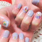 ☆ドライフラワーとシェルミックスnail☆