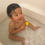 お風呂が癒やしタイム🍼 *.