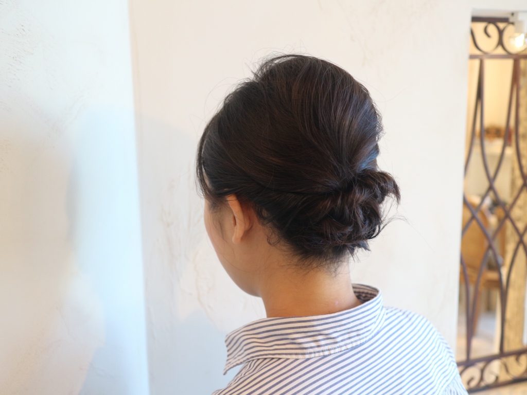 ヘアアレンジ,着物,高松市