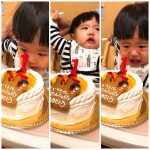 息子 1歳 Birthday 🧡😆