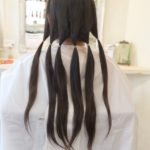 ヘアドネーションに来られたお客様の髪型