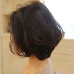 ショートヘアのひし形シルエットの作り方