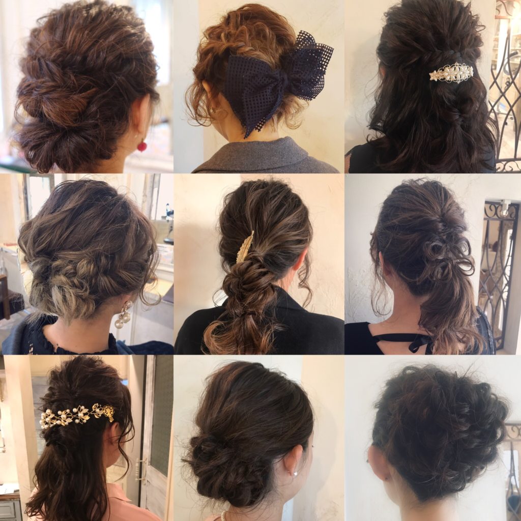 3月卒業 結婚式など大事な日のヘアセットarrange 香川県高松市で大人女性に人気の美容室share シェア