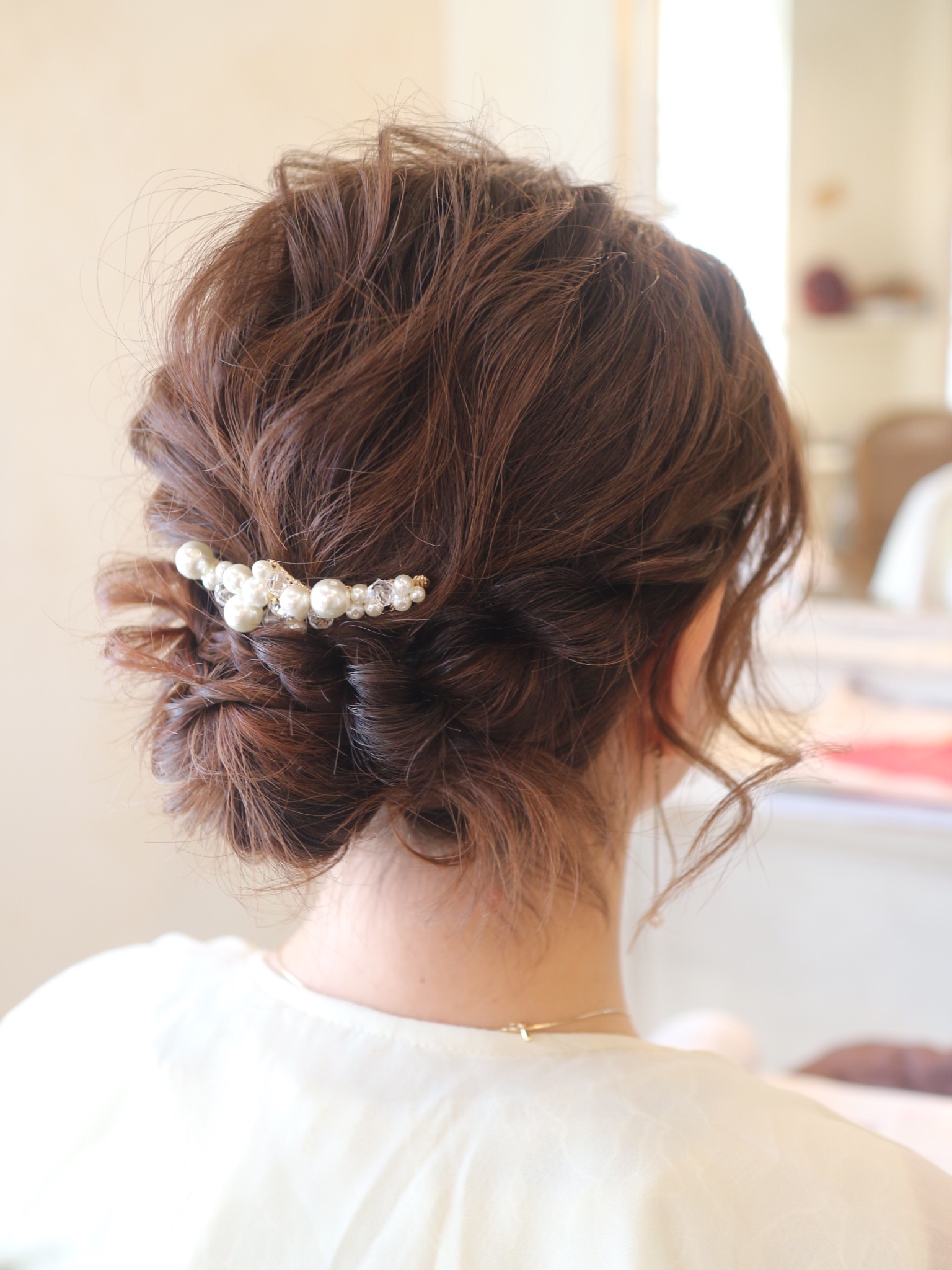 結婚式のヘアセットはどんな髪型が人気なの？ 香川県高松市で大人女性に人気の美容室SHARE【シェア】