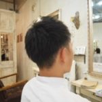 後輩がカットしに来てくれました✂️