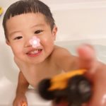 久しぶりの息子とのお風呂タイム🛁⋆