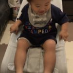 息子の成長ぶりがすごい👶🏻👦🏻ベビーグッズは貸し借りしましょ🌟