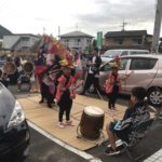 獅子舞の季節がきました🌾