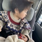 息子の寝癖がスネ夫さん👦🏻💤