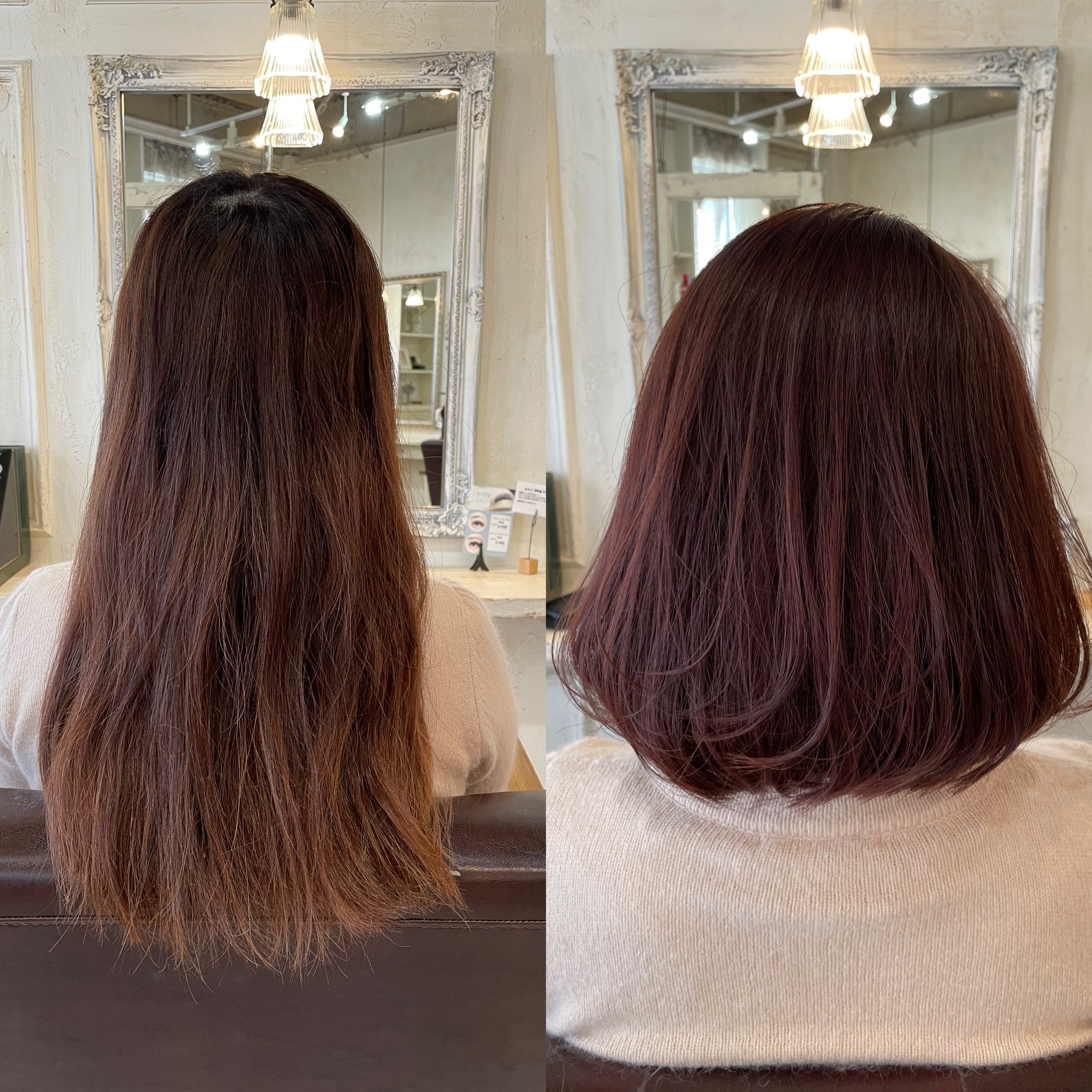 ロングヘアからばっさり 香川県高松市で大人女性に人気の美容室share シェア