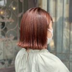 レッドオレンジ🍊でウキウキhair !!