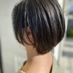 ロングからショートヘアに